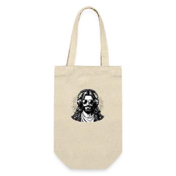 DJ Jésus - Sac à bouteille - nature - Devant