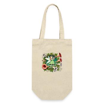 Trumpet Fairy - Gift Bag for Bottles - nature - Front