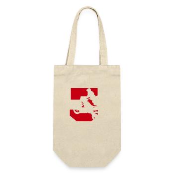 Moto 3 biker - Gift Bag for Bottles - nature - Front