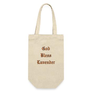 GodBlessLavender - Gift Bag for Bottles - nature - Front