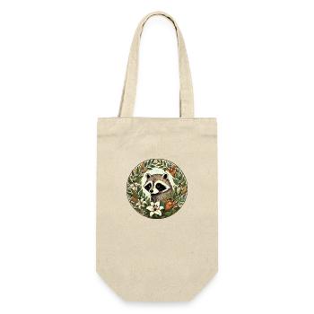 Raton laveur - Sac à bouteille - nature - Devant