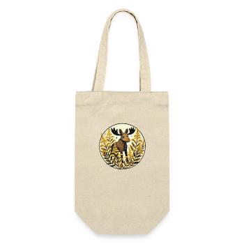Moose - Gift Bag for Bottles - nature - Front