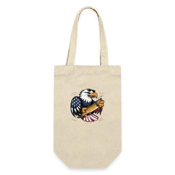 Fly Fishing in the USA - Gift Bag for Bottles - nature - Front