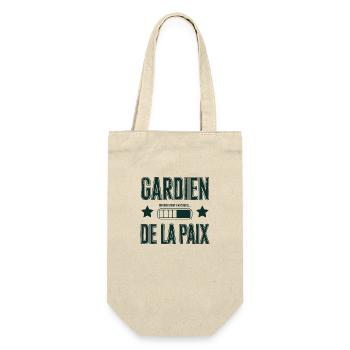 Gardien de la paix chargement en cours - Sac à bouteille - nature - Devant