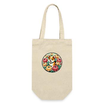 Cute Corgi - Gift Bag for Bottles - nature - Front