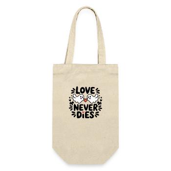 Love Never Dies - Gift Bag for Bottles - nature - Front