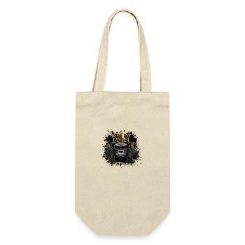 Gorilla King - Gift Bag for Bottles - nature - Front
