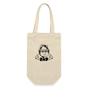 Sheep Gamer Controller Video Game Nerd Sad Fun - Gift Bag for Bottles - nature - Front