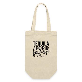 Tequila por favor - Gift Bag for Bottles - nature - Front