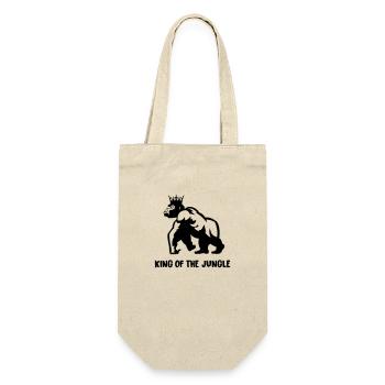 Gorilla King of the Jungle - Gift Bag for Bottles - nature - Front