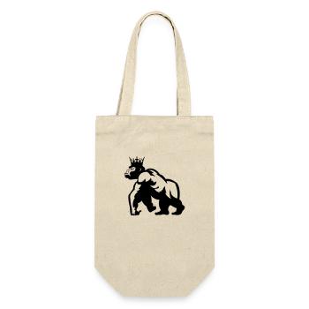 Gorilla King - Gift Bag for Bottles - nature - Front