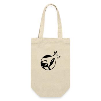 Fox Hole Front Part Front Burrow Go Out - Gift Bag for Bottles - nature - Front