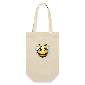 bee - Gift Bag for Bottles - nature - Front