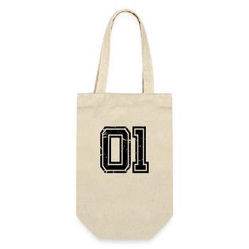 Adana 01 used look - Gift Bag for Bottles - nature - Front