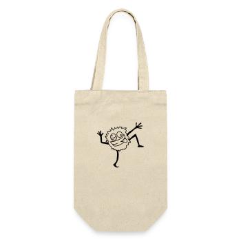 Crazy Dancing Monster - Gift Bag for Bottles - nature - Front
