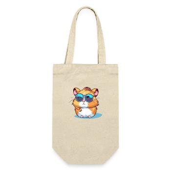 Koki the hamster - Gift Bag for Bottles - nature - Front