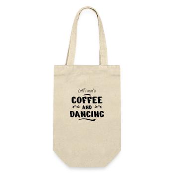 Dancing Dance Music - Gift Bag for Bottles - nature - Front