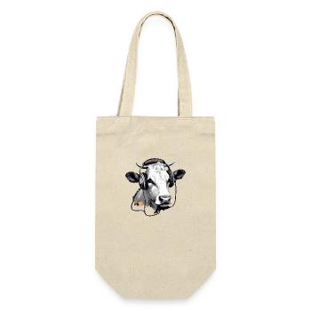 Jiji la vache audiophile - Sac à bouteille - nature - Devant
