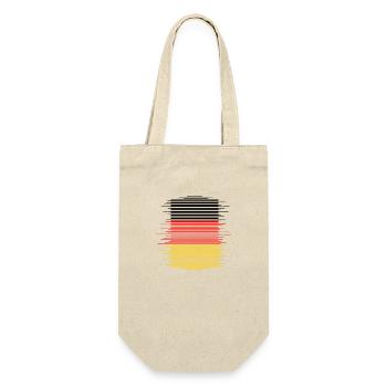 Germany Flag German Flag Used Look Home - Gift Bag for Bottles - nature - Front