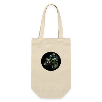 Motorcross Logo - Gift Bag for Bottles - nature - Front
