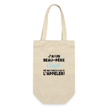 Beau Père Cinglé - Sac à bouteille - nature - Devant