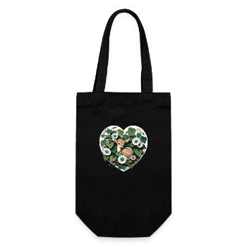 Spring Fawn - Gift Bag for Bottles - black - Front