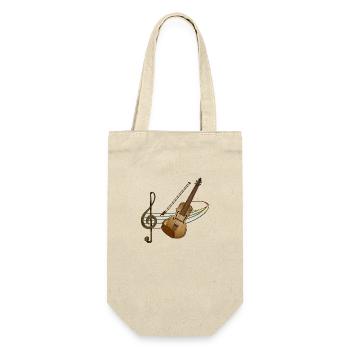 Violon - Sac à bouteille - nature - Devant