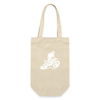 Motocross Bike Sport - Gift Bag for Bottles - nature - Front