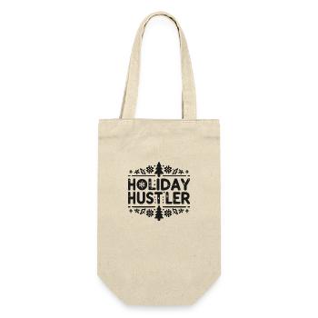 Holiday Hustler - Gift Bag for Bottles - nature - Front