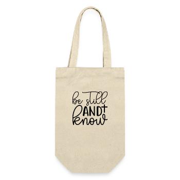 Be Still And Know - Gift Bag for Bottles - nature - Front