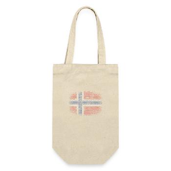 Drapeau de la Norvège Scandinavie Drapeau norvégien - Sac à bouteille - nature - Devant