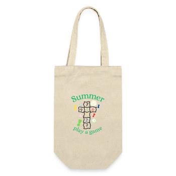 Summer | Summer | Tree | Blossoms | Sunshine - Gift Bag for Bottles - nature - Front