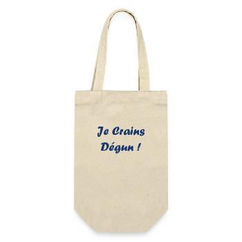 Je crains dégun - Sac à bouteille - nature - Devant