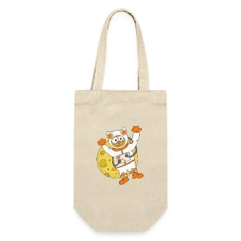 Astronaut Cat - Gift Bag for Bottles - nature - Front