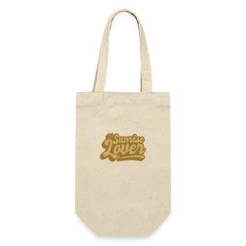 Sunrise Lover - Geschenkbeutel für Flaschen - Natur - Vorne