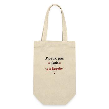 I Can't I'm Retired - Gift Bag for Bottles - nature - Front