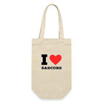 I love sadcore - Gift Bag for Bottles - nature - Front
