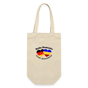 Moving to Romania - Gift Bag for Bottles - nature - Front