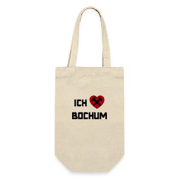 Die Bochum Fans - Geschenkbeutel für Flaschen - Natur - Vorne