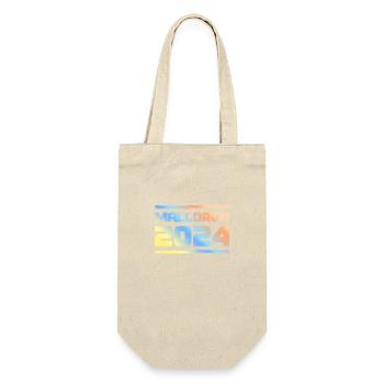 Mallorca 2024 Colorful - Gift Bag for Bottles - nature - Front