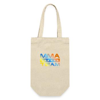 Mma Crew Bunt - Geschenkbeutel für Flaschen - Natur - Vorne