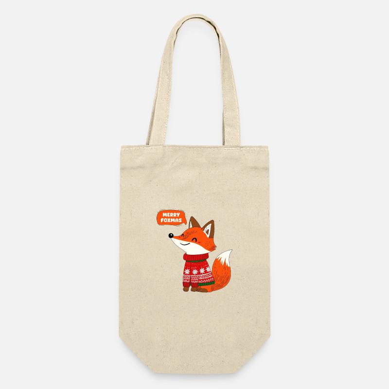 Le renard et l’hiver - Sac à bouteille - nature