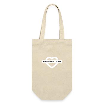 Cœur d’équipe de pêche - Sac à bouteille - nature - Devant