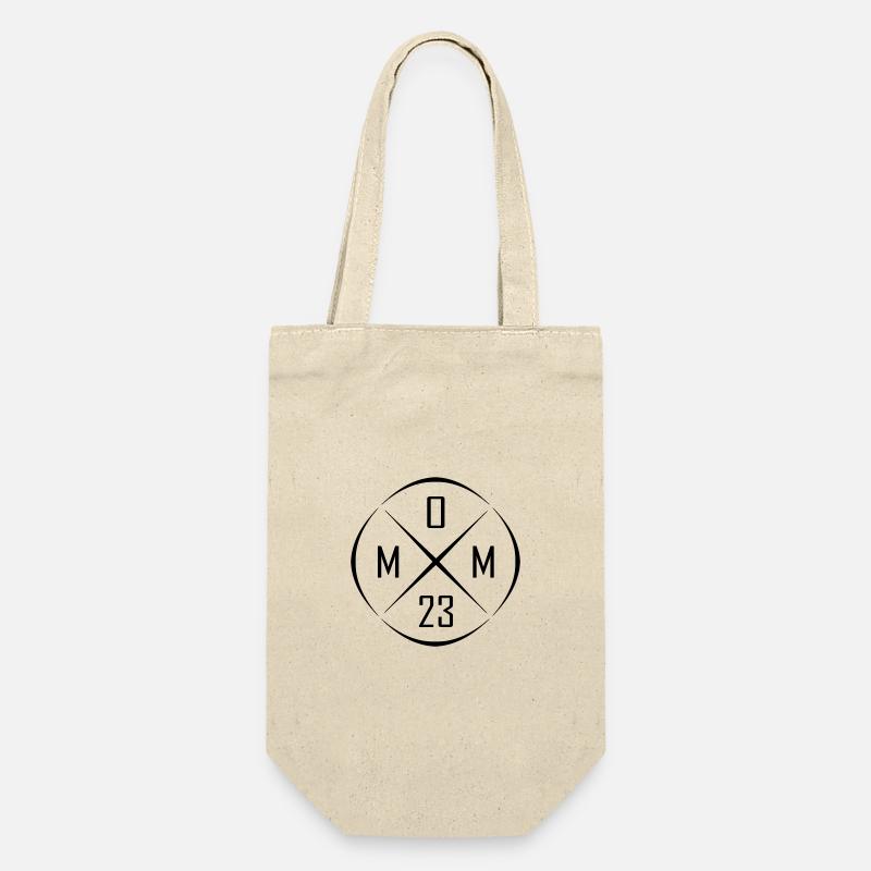 Mom 23 Circle Cross Design - Gift Bag for Bottles - nature
