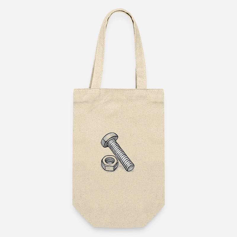 Vis et écrou - Sac à bouteille - nature