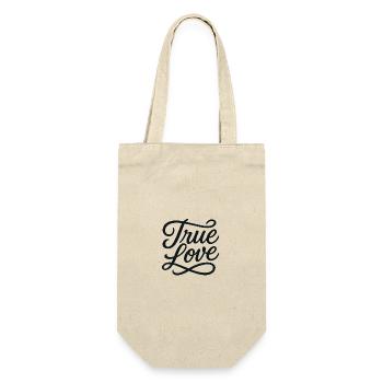 True Love - Gift Bag for Bottles - nature - Front