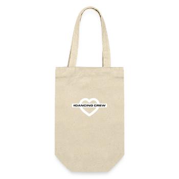 Dancing Crew Heart - Gift Bag for Bottles - nature - Front