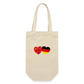 Allemand Chinois Amour - Sac à bouteille - nature - Devant
