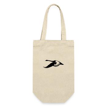 Flying Swan - Gift Bag for Bottles - nature - Front