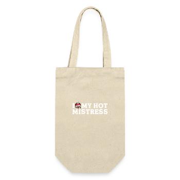 J’aime ma maîtresse chaude - I Heart My Mistress - Sac à bouteille - nature - Devant